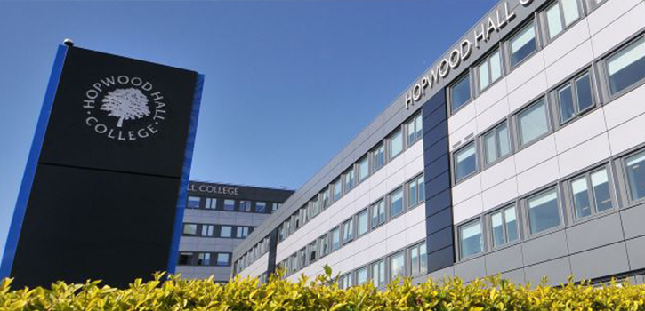 Hopwood Hall College-byggnaden